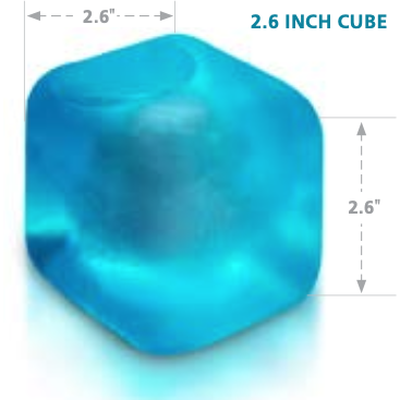 Universal Reusable Ice Cube for Cold Therapy Ice Machines